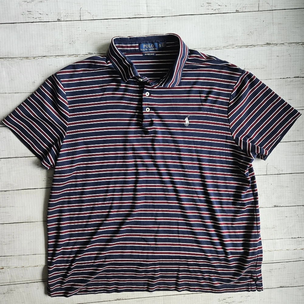 Polo‎ Ralph Lauren Polo Red, White And Blue Size XL
